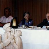 Harry and Nikki Bridges at Local 19 100th anniversary luncheon 06_12_1986
