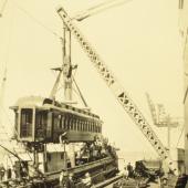 13 - Stiff Leg Crane Loading Pres_ Harding's Lounge Rail Car