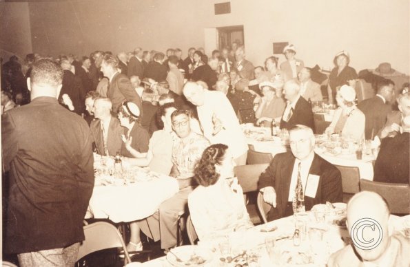 41 - Beggining Of The Longshore Pension Banquet In 1950