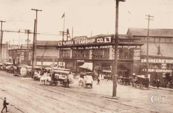 47 - The Alaska Steamship Dock In Seattle