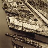 55 - Seattle Finger Piers In 1937