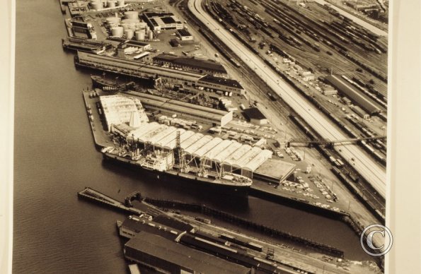 55 - Seattle Finger Piers In 1937