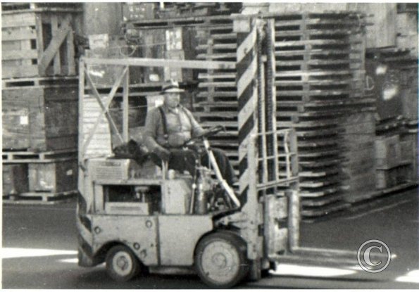 65 - The First Forklift On The Waterfront In 1942