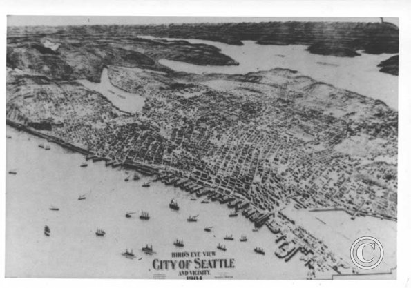  Seattle Waterfront In 1904 