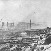  Seattle After The 1886 Fire 