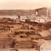 Port of Tacoma, lumber capital of the world, 1921
