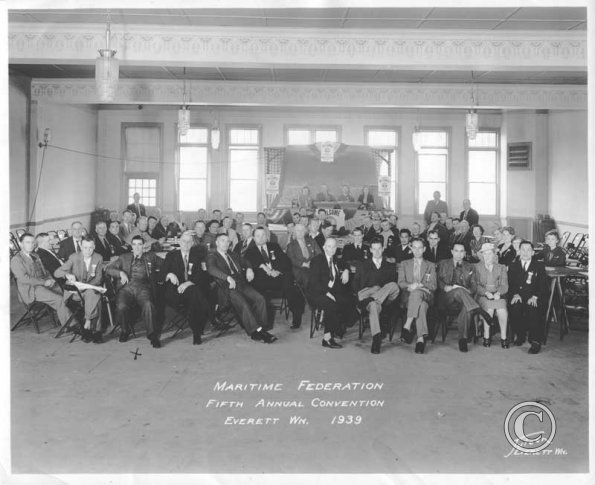  Delegates at the 1939 Convention of the Maritime Federation of the Pacific 