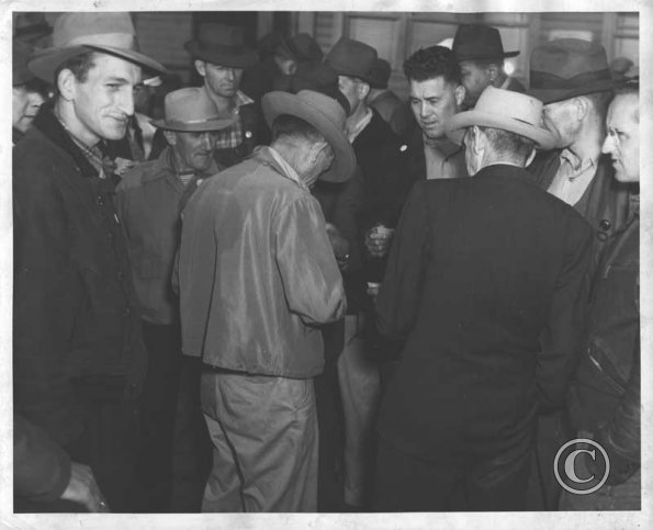  Longshoremen in the Union-controlled hiring hall 