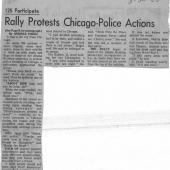 Rally Protests Chicago Police Actions, 8/30/1968 pt. 1