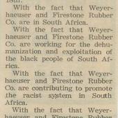 African Student Union resolution, 4-22-69, UW Daily