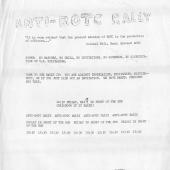 Anti-ROTC Rally, SDS May 9 1969
