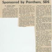 Citywide rally to 'Free Huey' sponsored by Panthers, SDS. UW Daily, 5-2-69