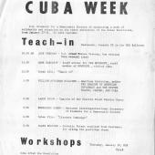 Cuba Week pt. 1, Jan 29-30, 1969