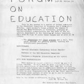 Forum On Education, 4/28/1969
