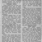 Hearing Resumes today, Defense Case Continues, Daily, 4/8/1969 pt. 2