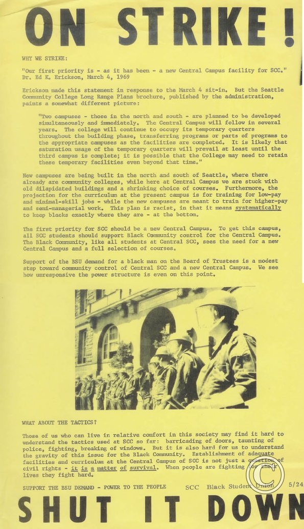 SCC On Strike, 5-24-69