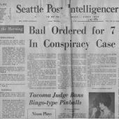 Bail Ordered for 7 In Conspiracy Case, 12/24/70 pt. 1