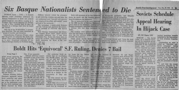 Boldt Hits Equivocal SF Ruling Denies 7 Bail, 12/29/70 pt. 2