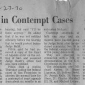 Boldt to Set Bail in Contempt Cases, 12/27/70