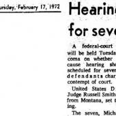 Seattle Times 2/17/1972