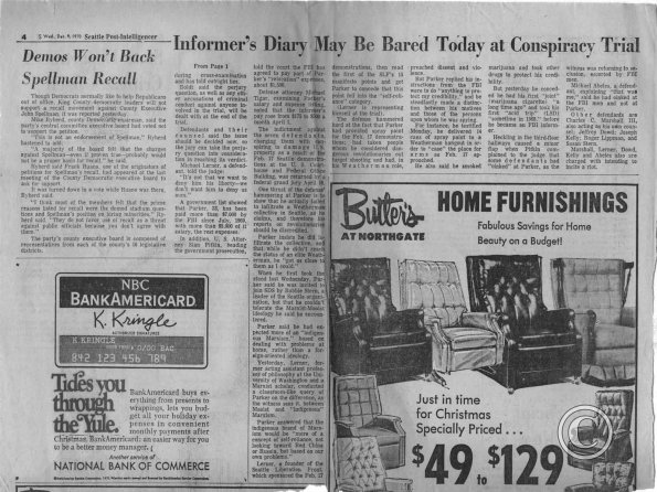 Informer's Diary May Be Bared Today At Conspiracy Trial, SPI, 12/9/1970 pt. 2