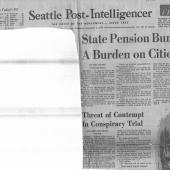 Threat of Contempt In Conspiracy Trial, Seattle PI, 12/2/1970 pt. 1