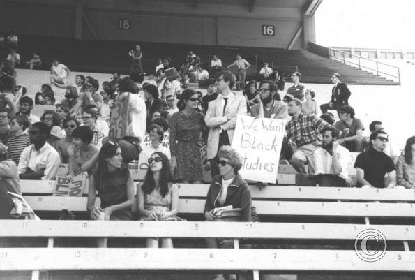 Stadium protest, May 1968