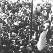 Loew protest, April 24, 1969