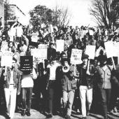 ROTC protest, March 6, 1969