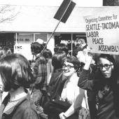 Seattle Center protest, c. 1968-1969