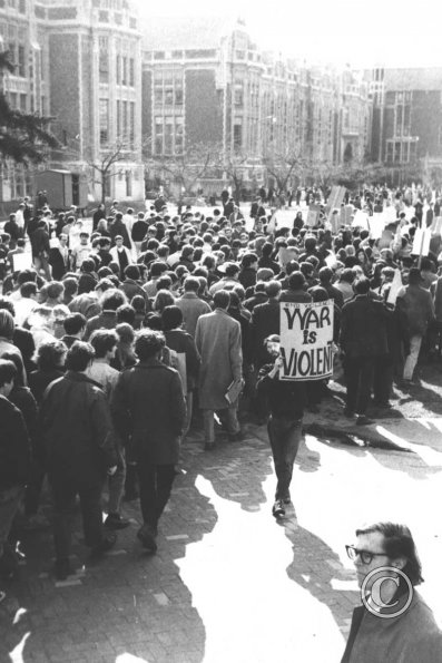 ROTC protest 4, March 6, 1969