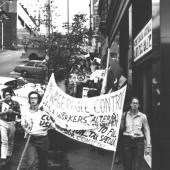 August 1971 labor/radical march