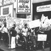 August 1971 labor/radical march 4