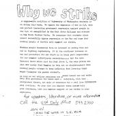 Why We Strike