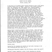 Report on Soul Search, Winter 1968
