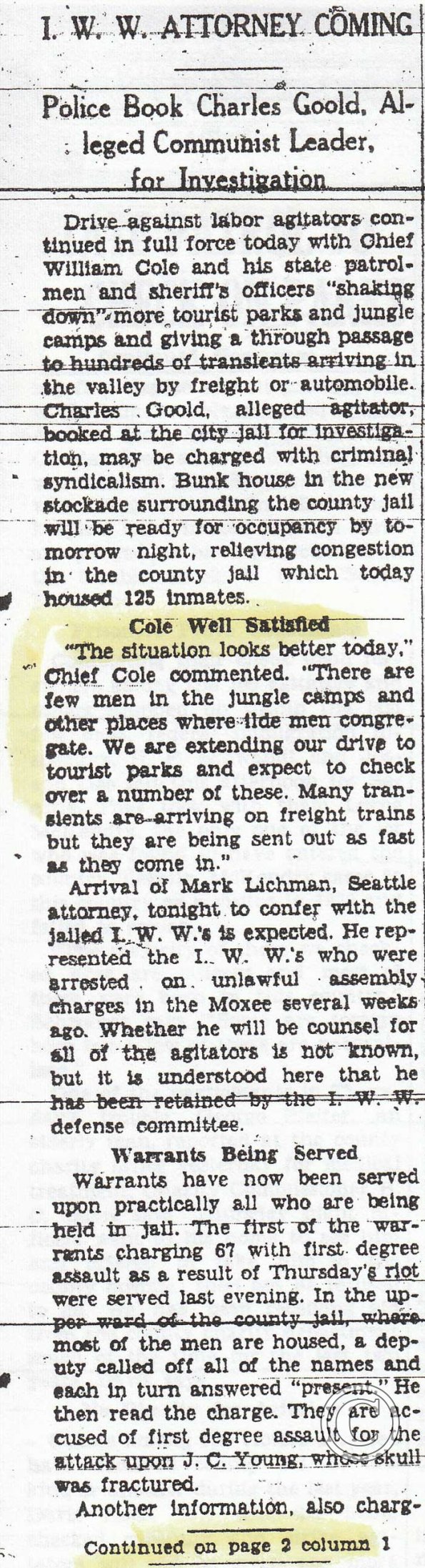 Yakima Daily Republic, August 29, 1933, pg. 2