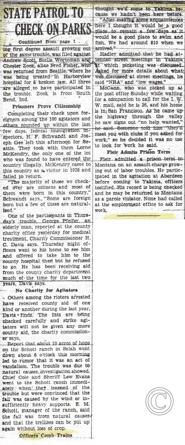 Yakima Daily Republic, August 29, 1933, pg. 3