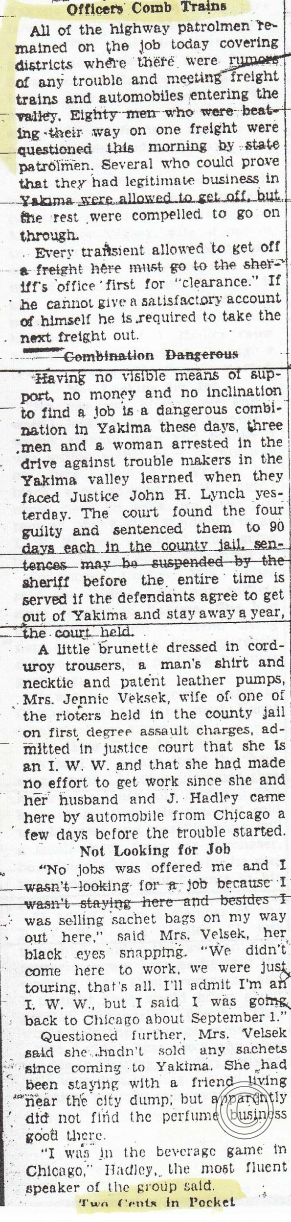 Yakima Daily Republic, August 29, 1933, pg. 4