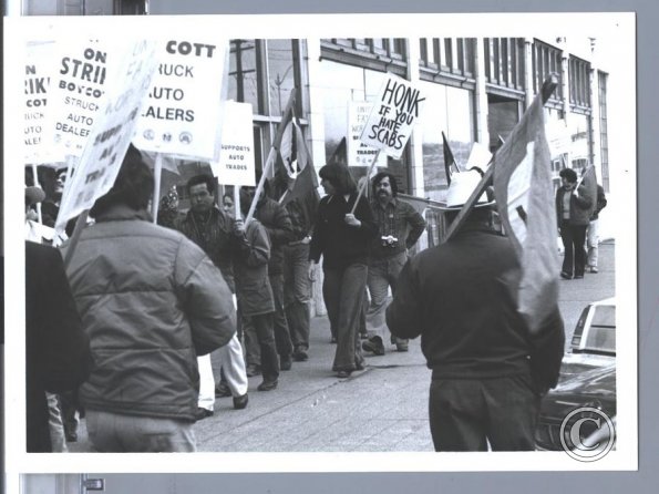 UFW solidarity 4, KC Auto Trades Strike, 1977