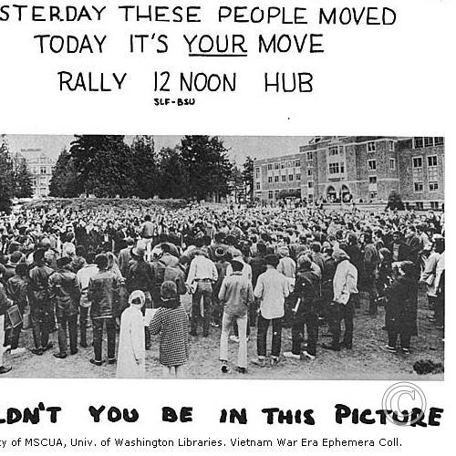 Leaflet for BSU Rally against BYU