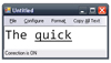 TrueKeys text entry interface