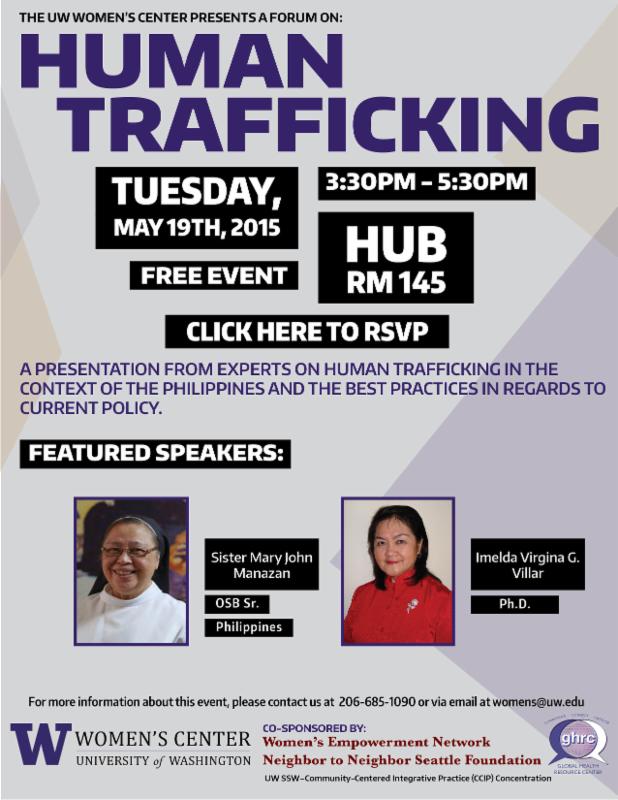 Human Trafficking forum