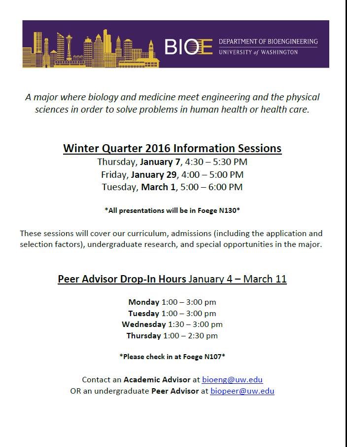 BioE W 2016 info session
