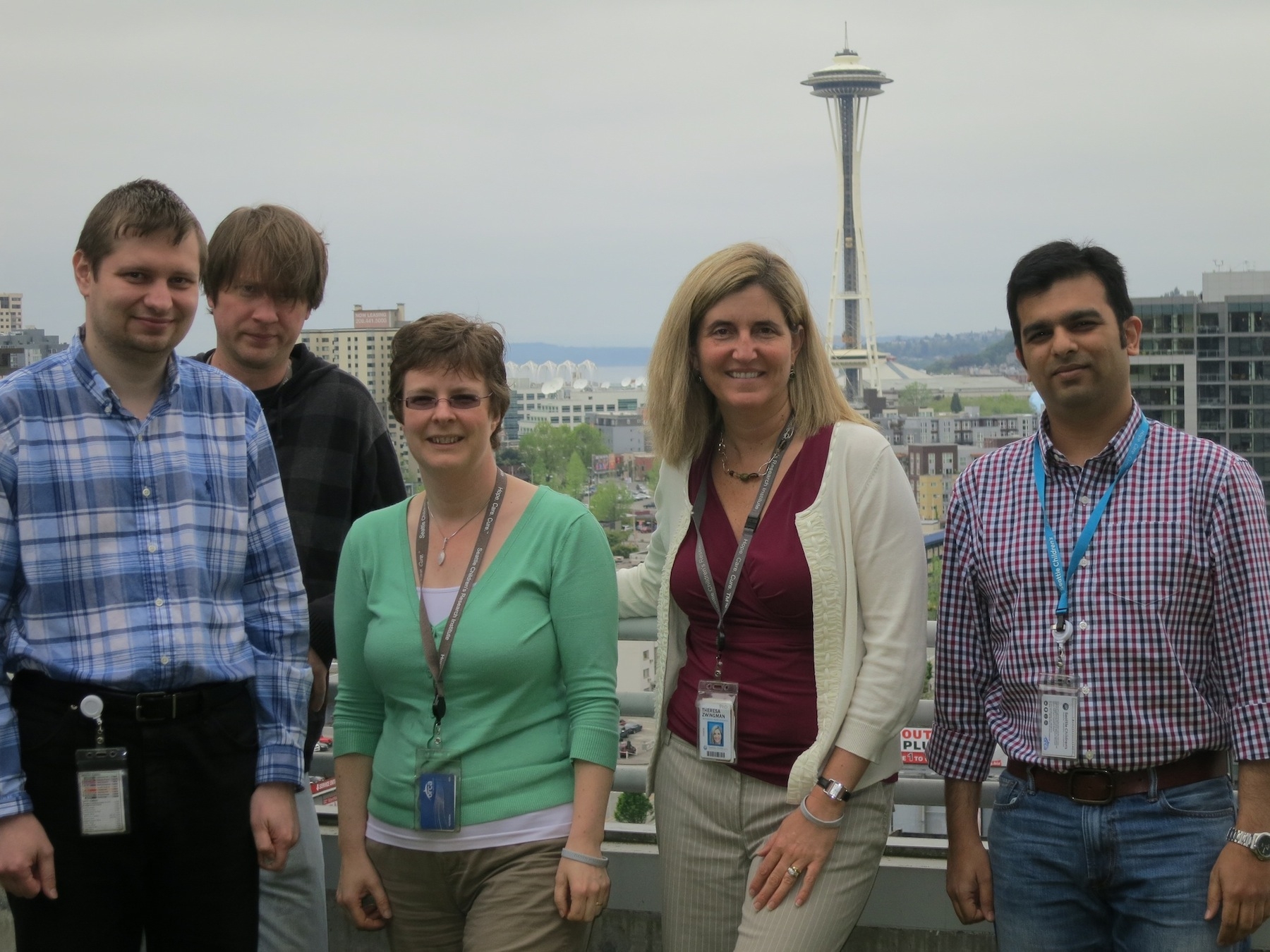 Several Millen Lab members . May 2013
