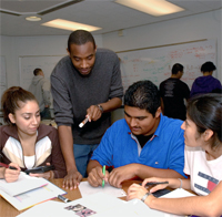 Dr. Derek Johnson & students