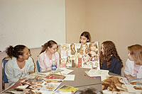 Students at Wy'east discuss how ads impact the self-image of teen girls