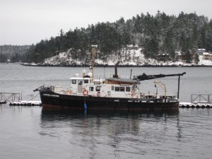  R/V Barnes at dock