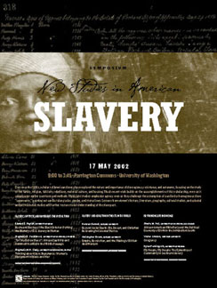 New Studies in American Slavery