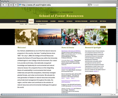 School of Forest Resources