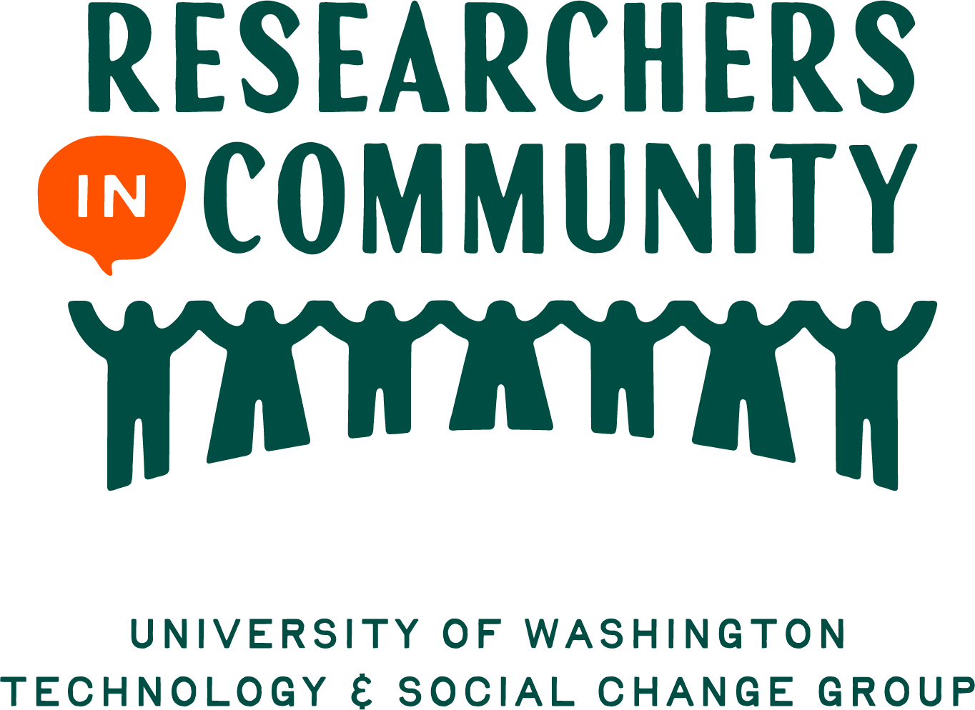 Researchers in Community logo 